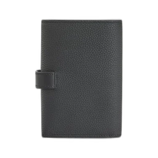 Small vertical wallet in soft grained calfskin