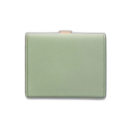 Trifold wallet in soft grained calfskin