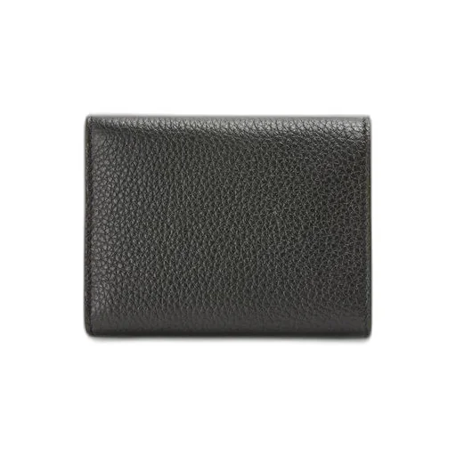 Trifold wallet in soft grained calfskin