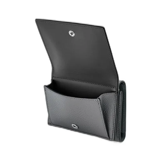 Trifold wallet in soft grained calfskin