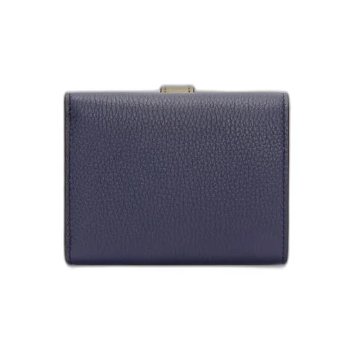 Trifold wallet in soft grained calfskin