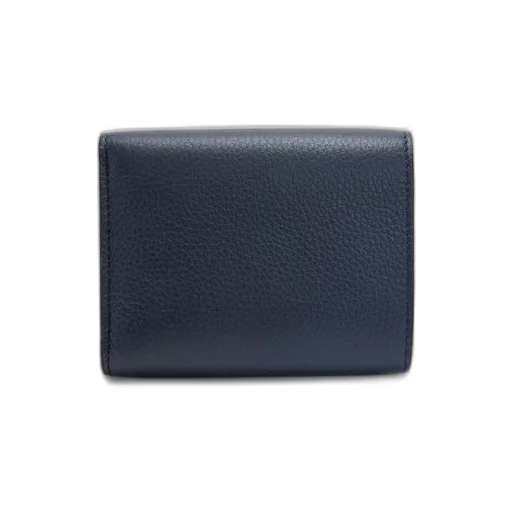 Trifold wallet in soft grained calfskin
