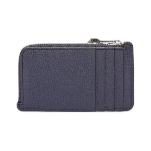 Coin cardholder in soft grained calfskin