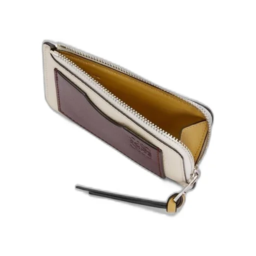 Coin cardholder in soft grained calfskin