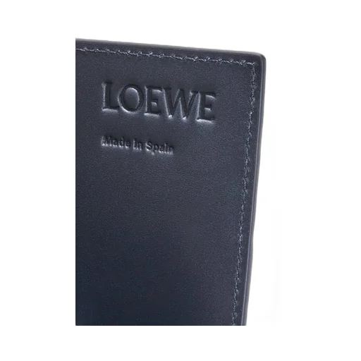 Open cardholder in textured classic calfskin