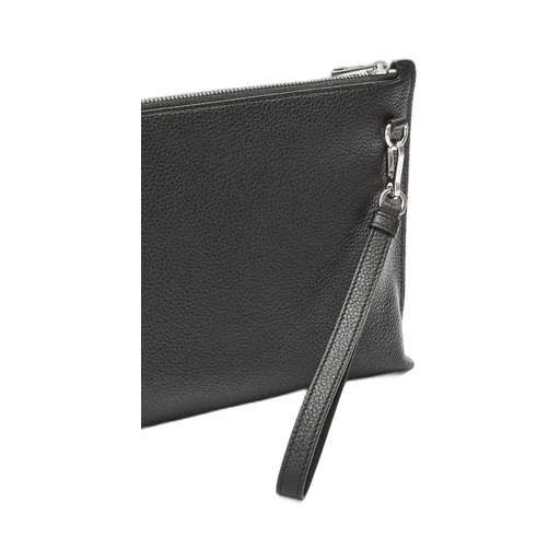 L Zip Pouch in soft grained calfskin