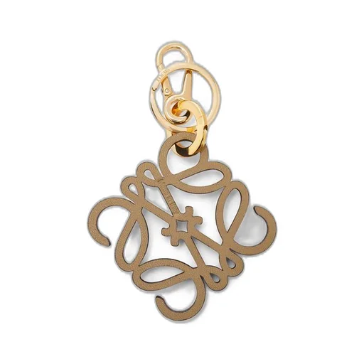 Anagram charm in calfskin