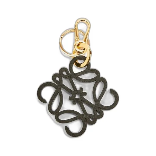Anagram charm in calfskin