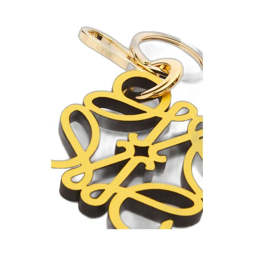 Anagram charm in calfskin