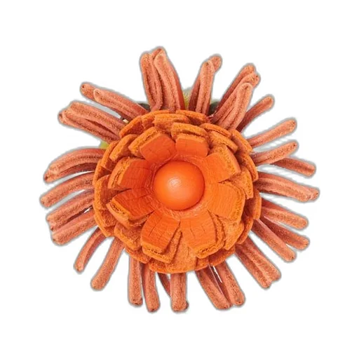 Cactus stud flower in classic calfskin