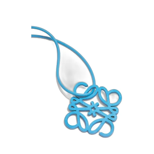 Anagram charm in classic calfskin