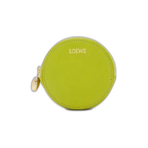 Pebble cookie key holder in shiny nappa calfskin