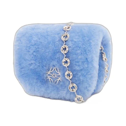 Puffer Goya case in shearling