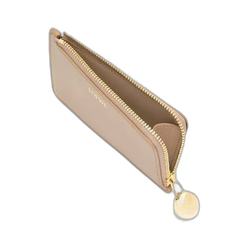 Pebble coin cardholder in shiny nappa calfskin