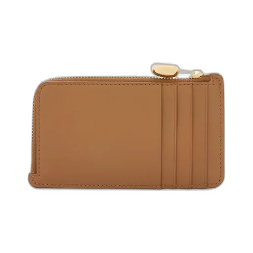 Pebble coin cardholder in shiny nappa calfskin