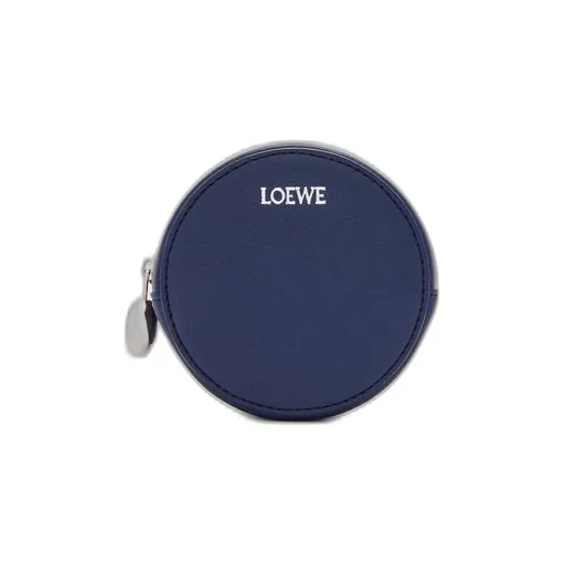 Pebble cookie key holder in shiny nappa calfskin