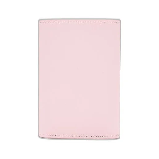 Pebble small vertical wallet in shiny nappa calfskin