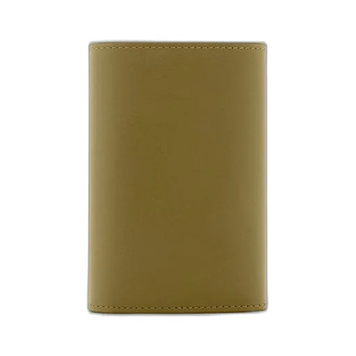 Pebble small vertical wallet in shiny nappa calfskin