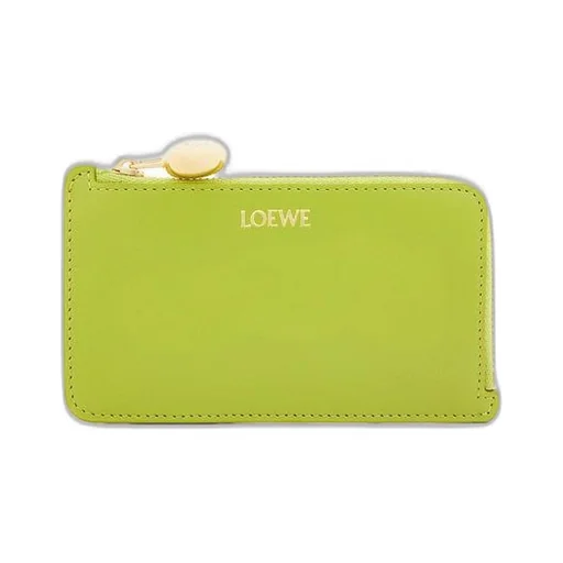 Pebble coin cardholder in shiny nappa calfskin