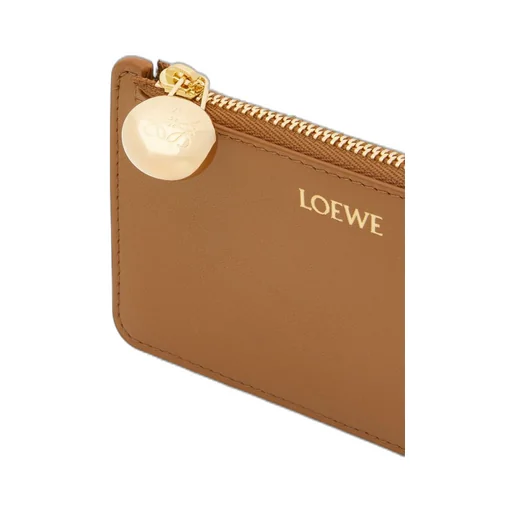 Pebble coin cardholder in shiny nappa calfskin