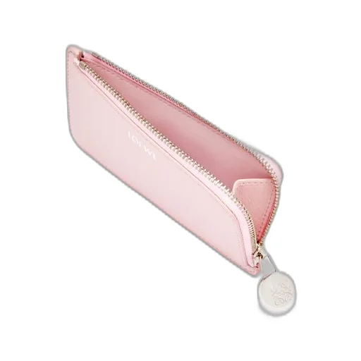 Pebble coin cardholder in shiny nappa calfskin