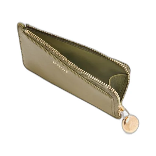Pebble coin cardholder in shiny nappa calfskin