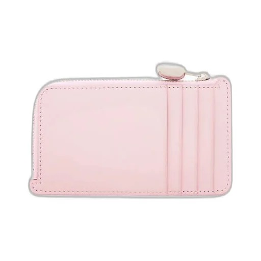 Pebble coin cardholder in shiny nappa calfskin