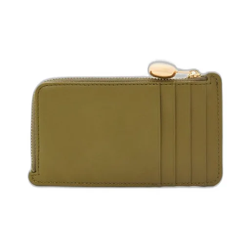 Pebble coin cardholder in shiny nappa calfskin