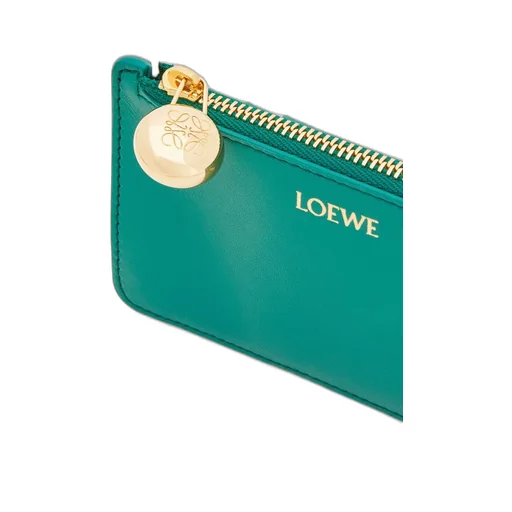 Pebble coin cardholder in shiny nappa calfskin