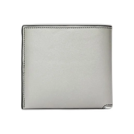 Bifold wallet in shiny nappa calfskin