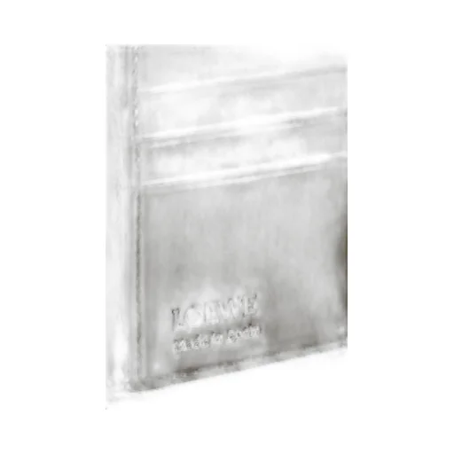 Folded wallet in shiny nappa calfskin