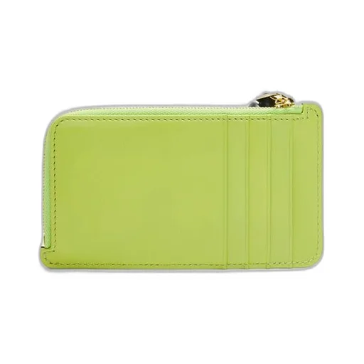 Knot coin cardholder in shiny nappa calfskin