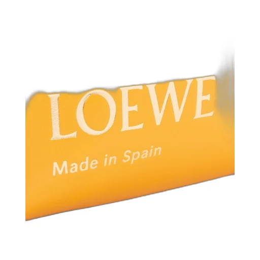 Embossed LOEWE T Pouch in shiny nappa calfskin