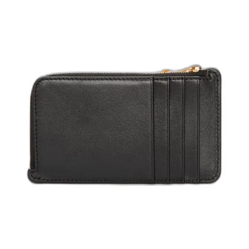 Knot coin cardholder in shiny nappa calfskin