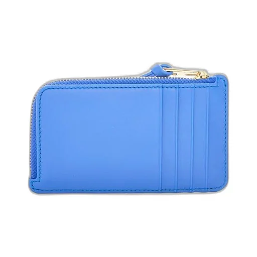 Embossed LOEWE coin cardholder in shiny nappa calfskin