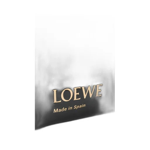 Embossed LOEWE T Pouch in shiny nappa calfskin