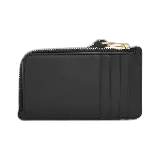Embossed LOEWE coin cardholder in shiny nappa calfskin