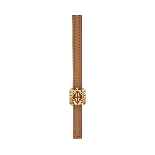 Reversible Anagram cube belt in smooth calfskin