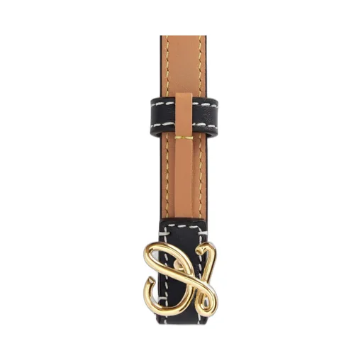 Belt in smooth calfskin
