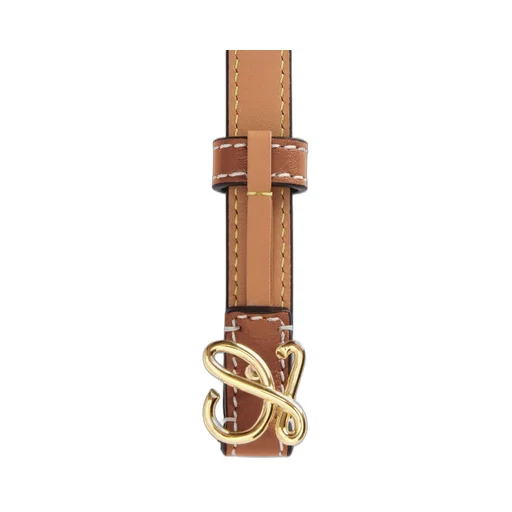 Belt in smooth calfskin