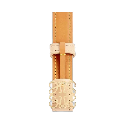 Goya Anagram belt in smooth calfskin