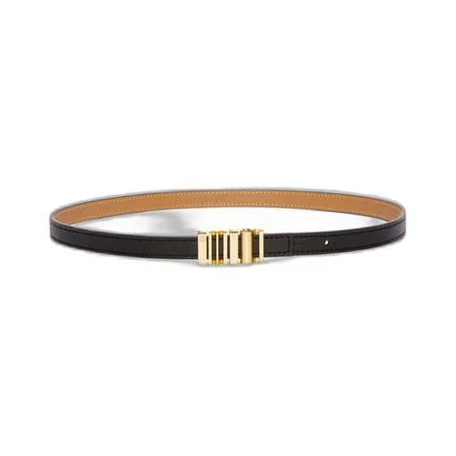 LOEWE graphic belt in classic calfskin