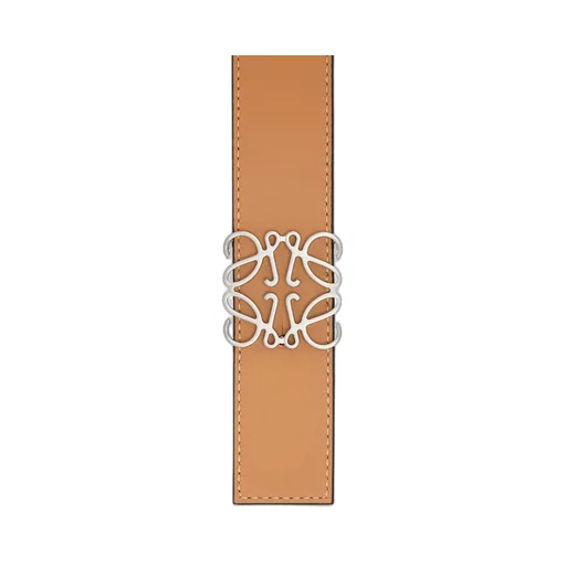 Reversible Anagram belt in smooth calfskin