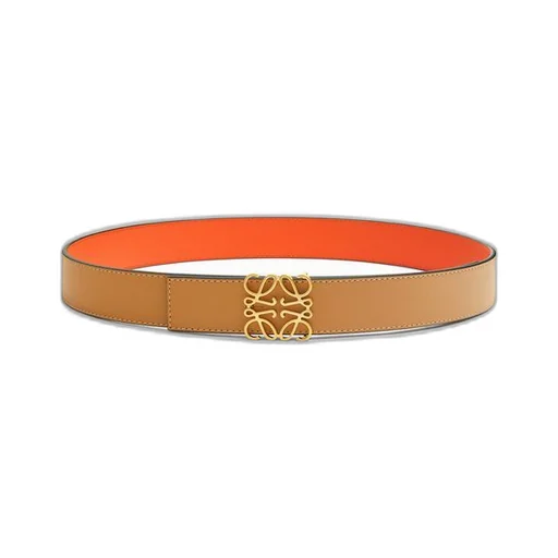 Reversible Anagram belt in smooth calfskin
