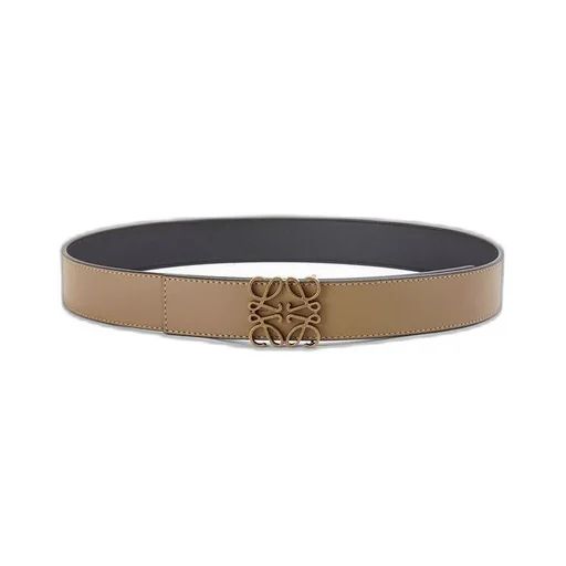Reversible Anagram belt in smooth calfskin