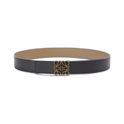 Reversible Anagram belt in smooth calfskin