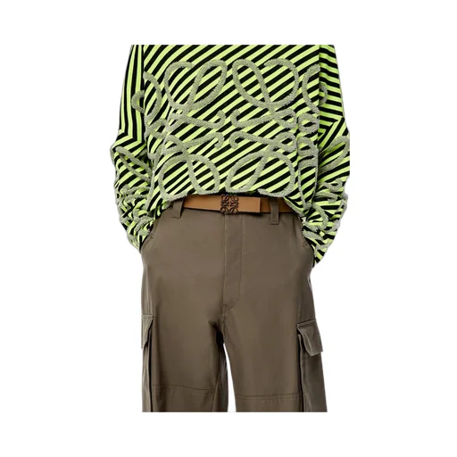 Reversible Anagram belt in smooth calfskin