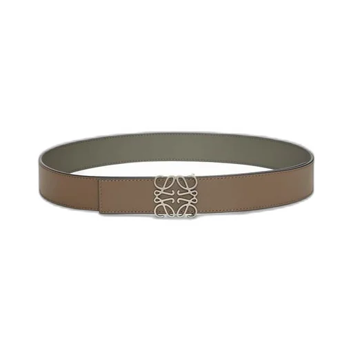 Reversible Anagram belt in smooth calfskin