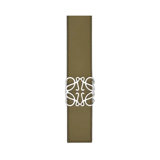 Reversible Anagram belt in smooth calfskin