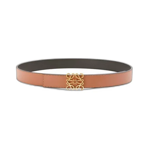 Reversible Anagram belt in smooth calfskin